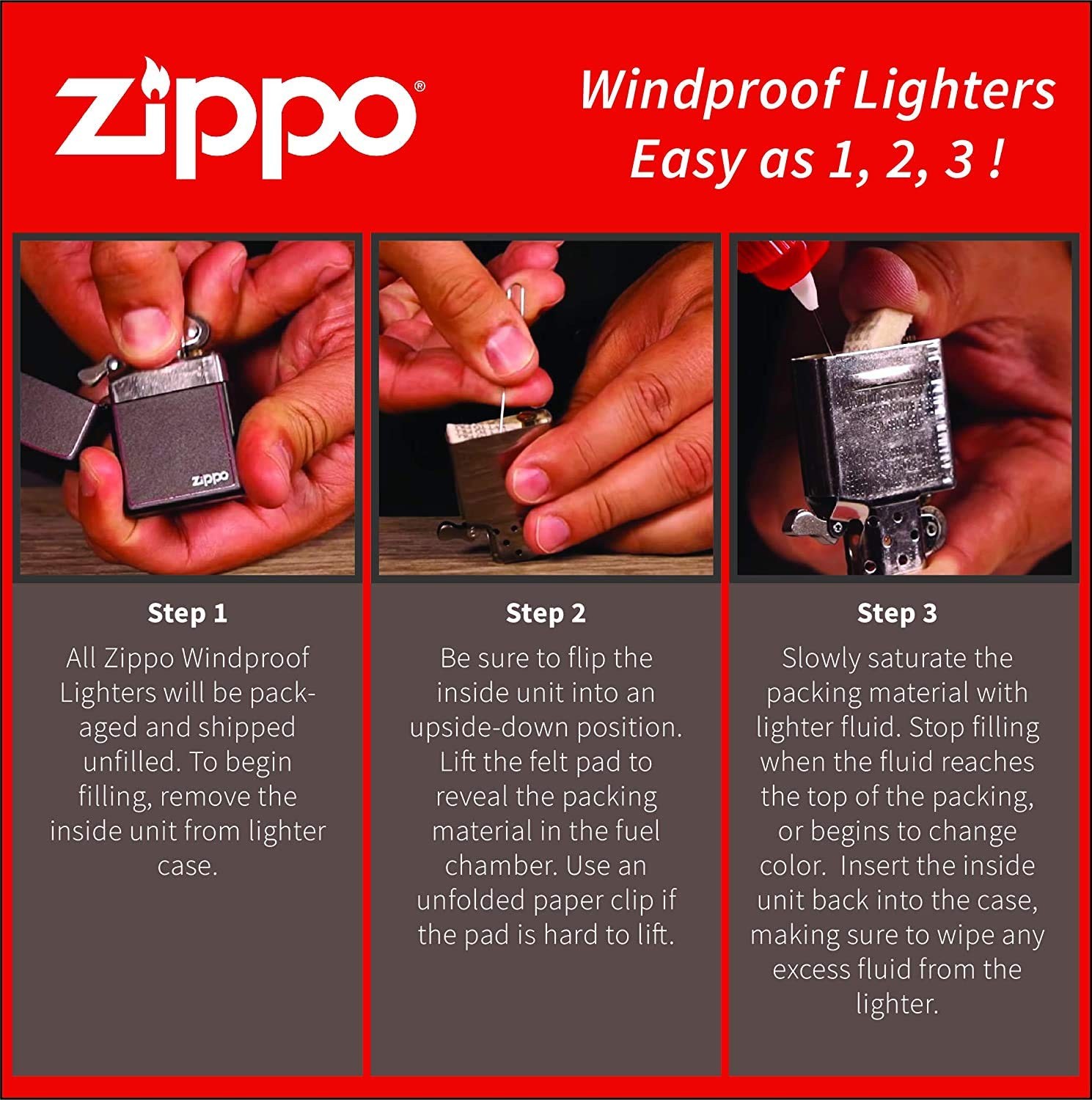 Zippo Lighter – Puerto Rico Flag Satin Chrome Windproof Lighter Z197