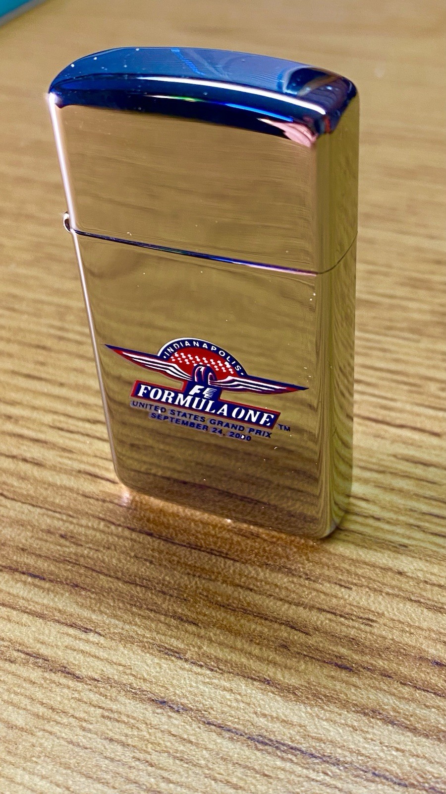 Formula One 2000 Grand Prix Zippo Lighter – New in Box – Rare F1 Collectible