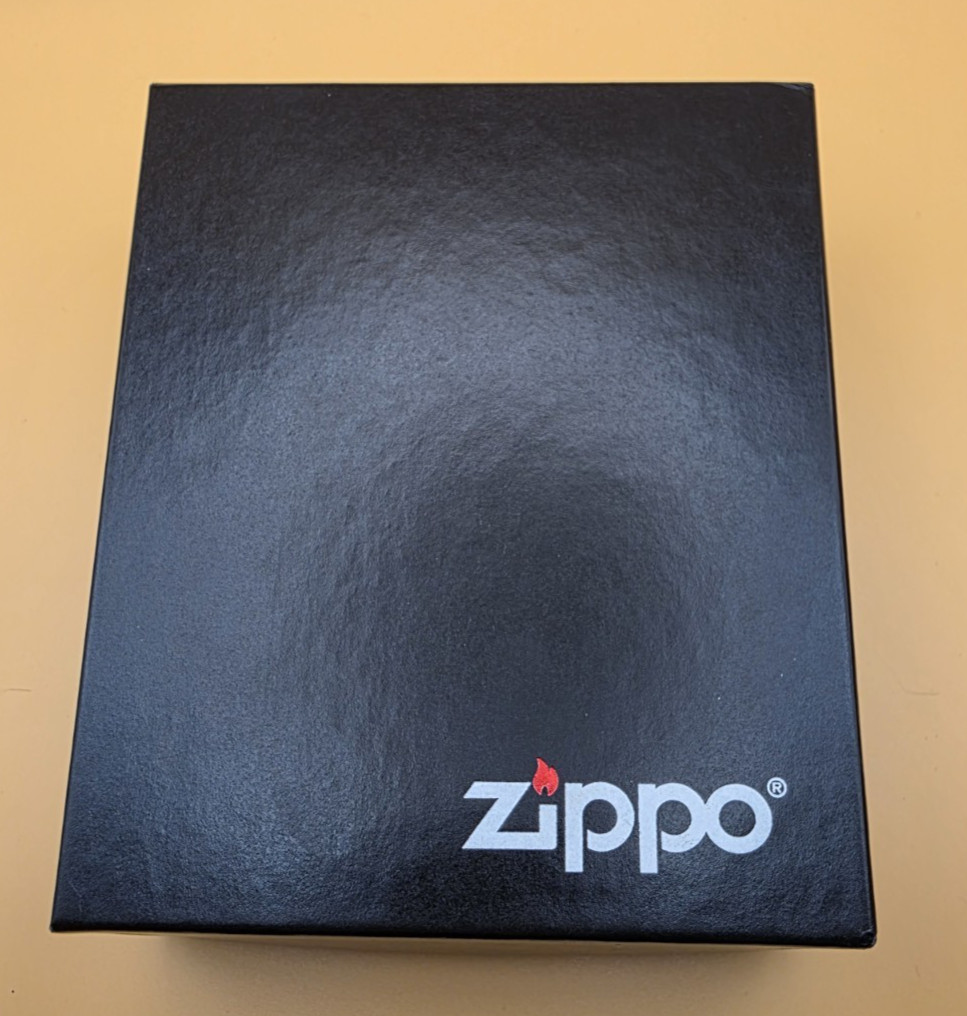 Zippo Lighter 2001 Gift Kit: Buffalo Arrowhead Lighter, Fluid and Flints, New