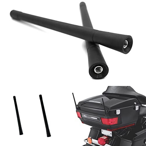 2 Pack 7 inch Antenna Mast for Harley Davidson Touring Models(Road Glide