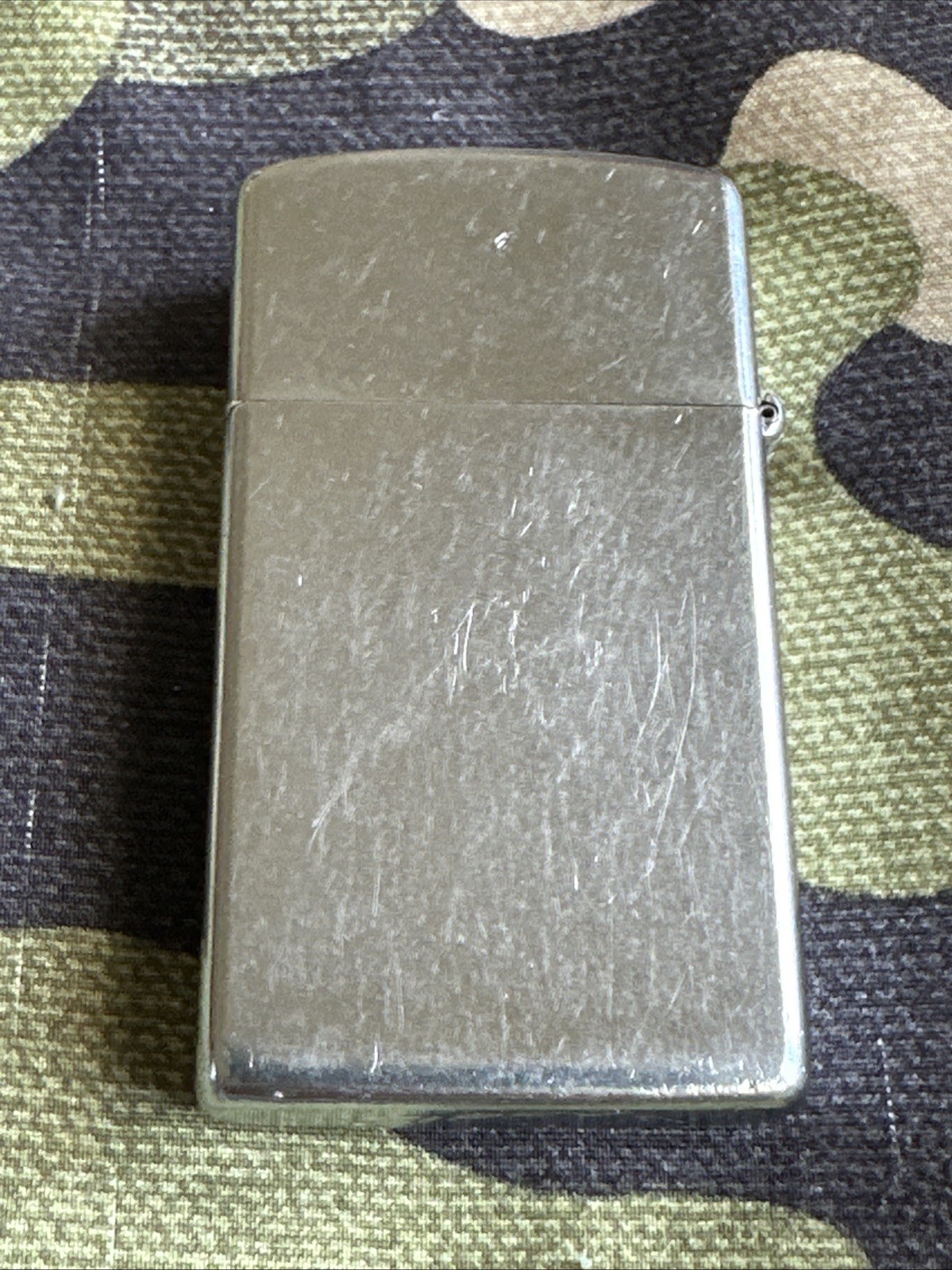 1958 Vintage Zippo Slim Lighter – San Ore Construction – Mcpherson Kansas ￼