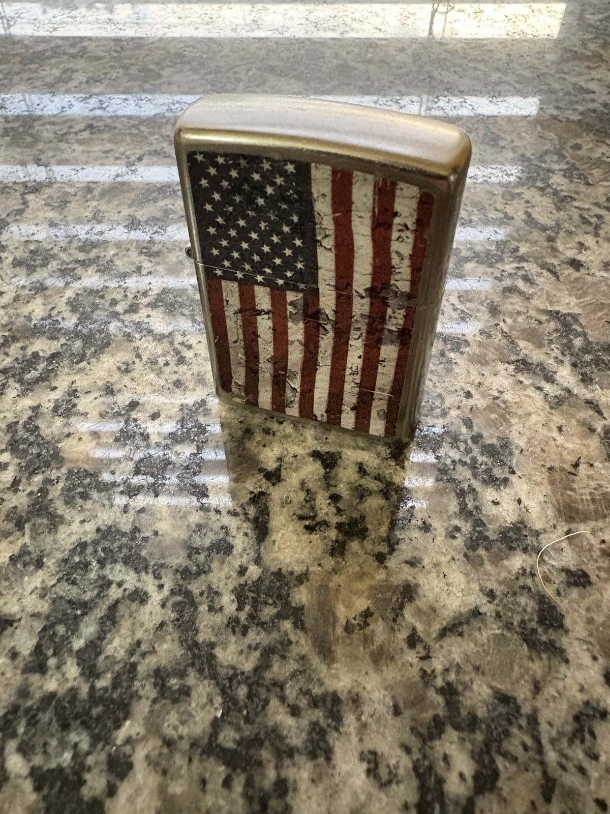 Zippo American Flag Lighter Patriotic Design Flags & Patriotic Theme USA Made