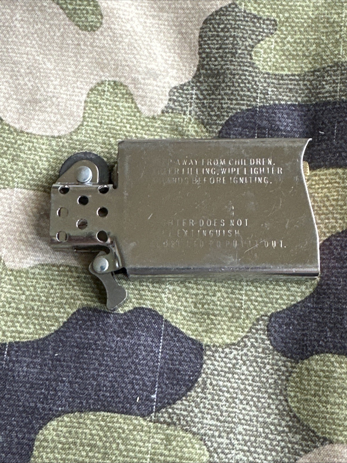 New Chrome Replacement Zippo Lighter Insert Only – Slim Size