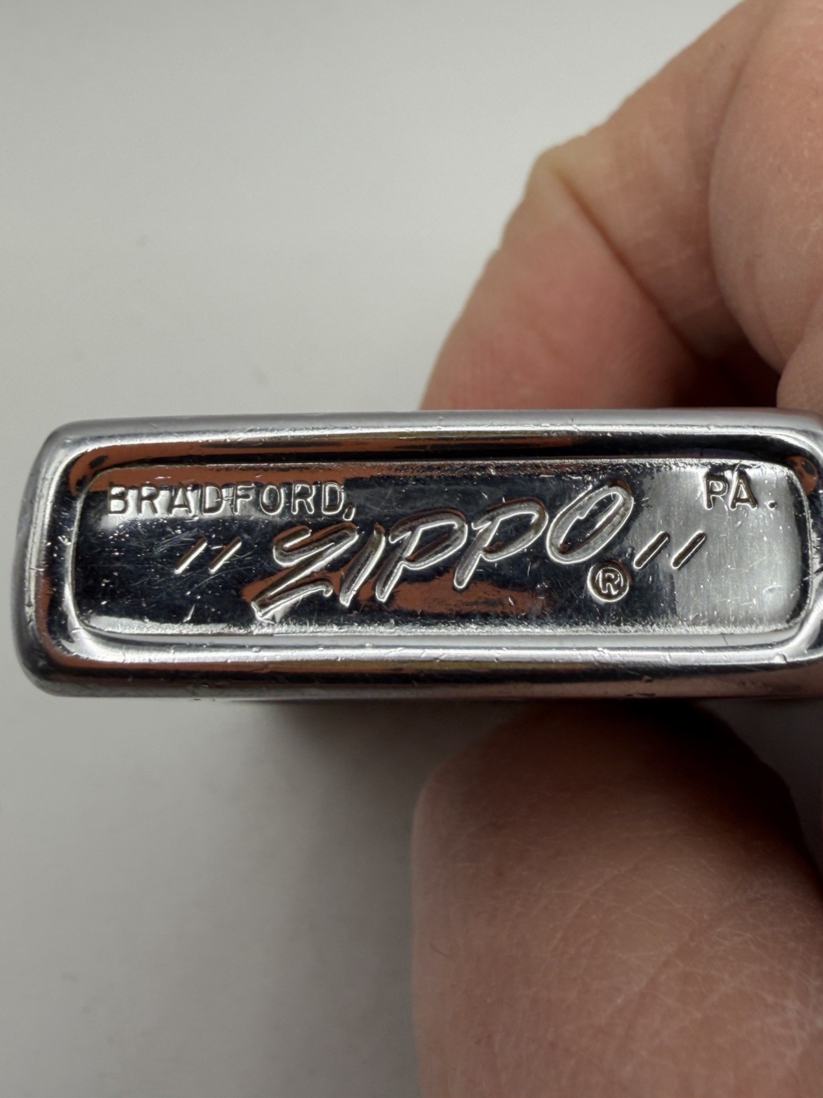 Vintage 1978 General Tire International Advertising Chrome Zippo Lighter