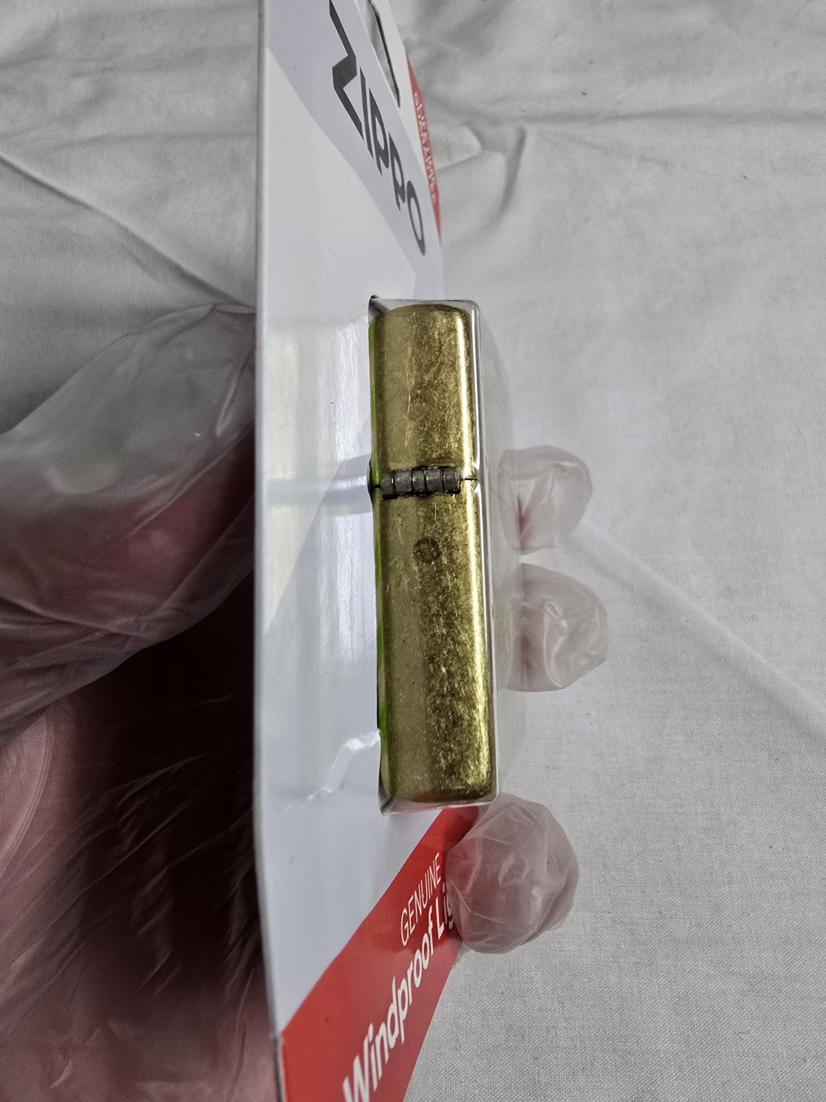 Zippo 2023 Street Brass Lighter. NEW SEALED UNUSED. RARE