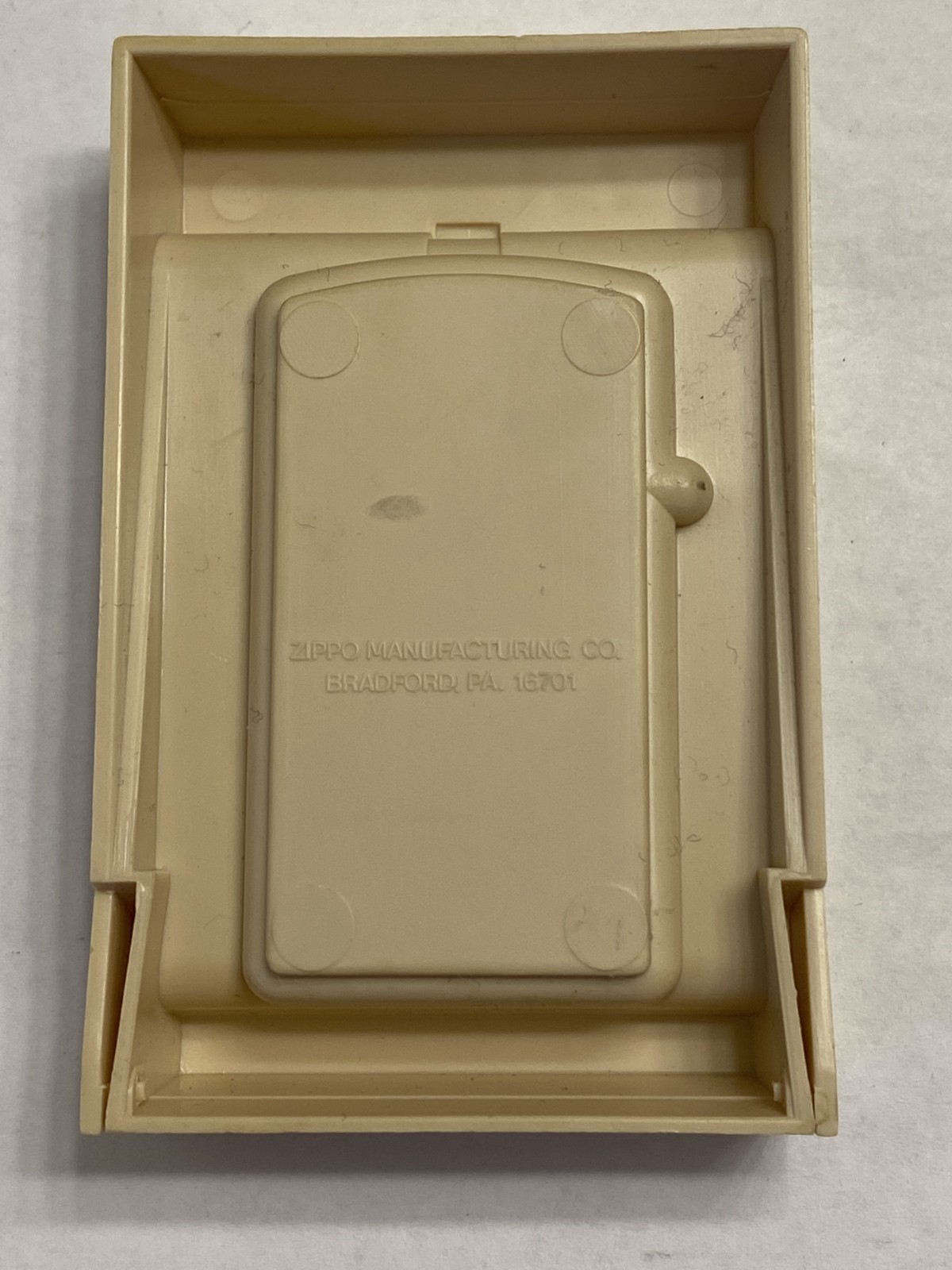 Vintage 1983 Oxy Occidental Petroleum Corporation Slim Ultralite Zippo Lighter