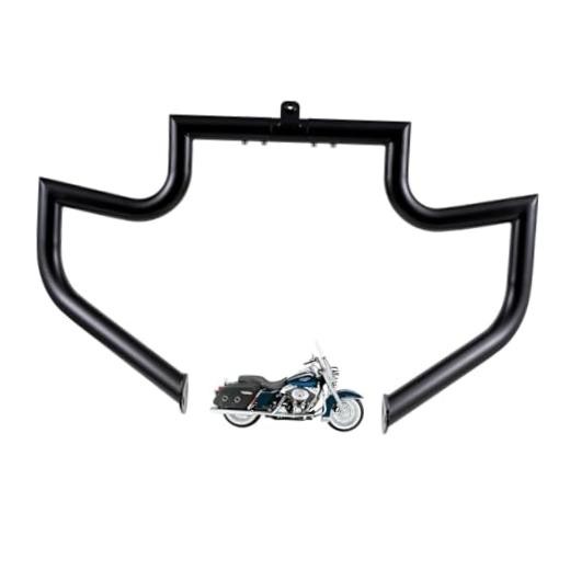 1.5″ Crash Bar Engine Guard Highway Fit for 1997-2008 Touring Matte Black