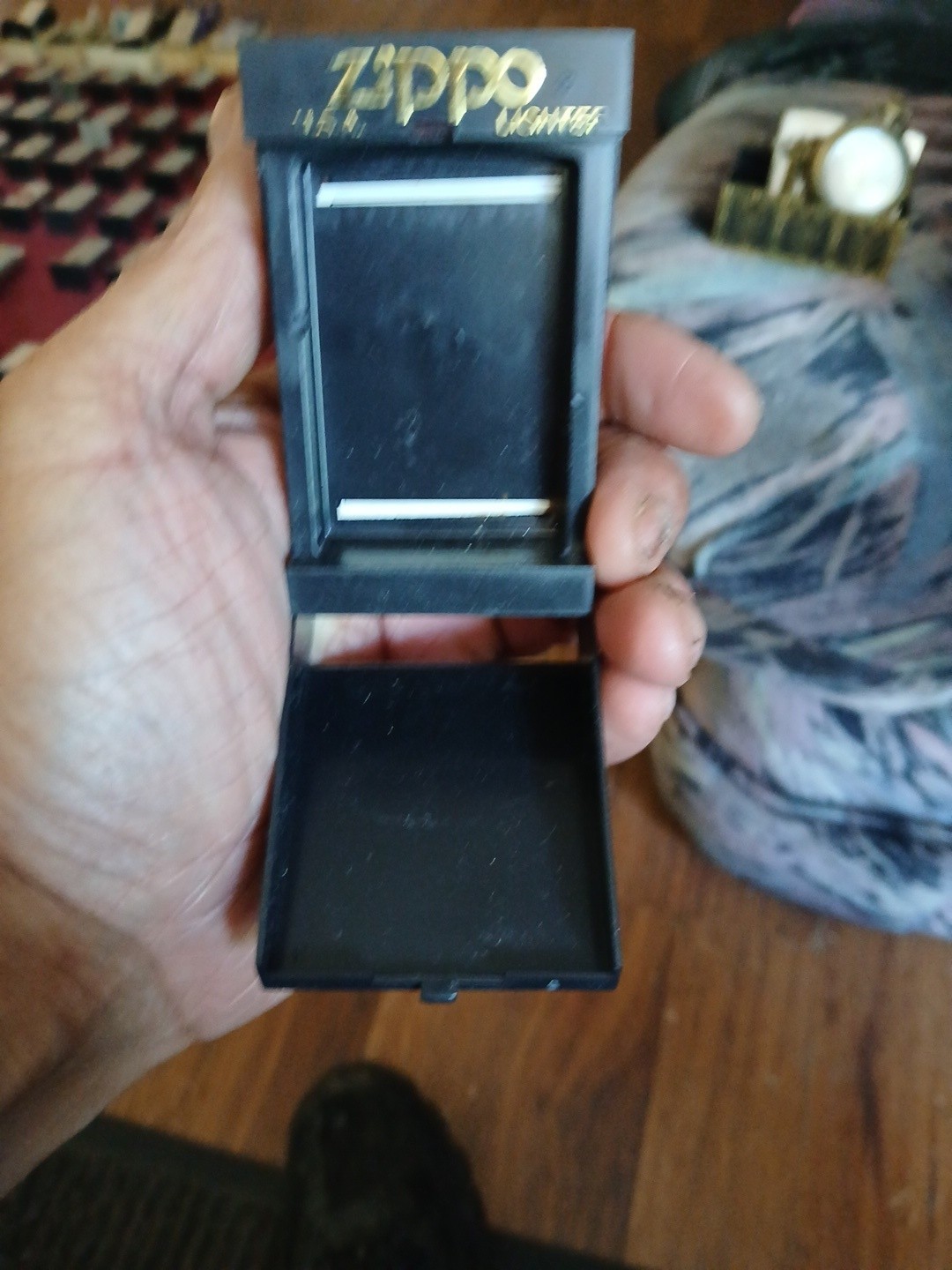 Zippo Plastic Box Lot 15 Pcs..