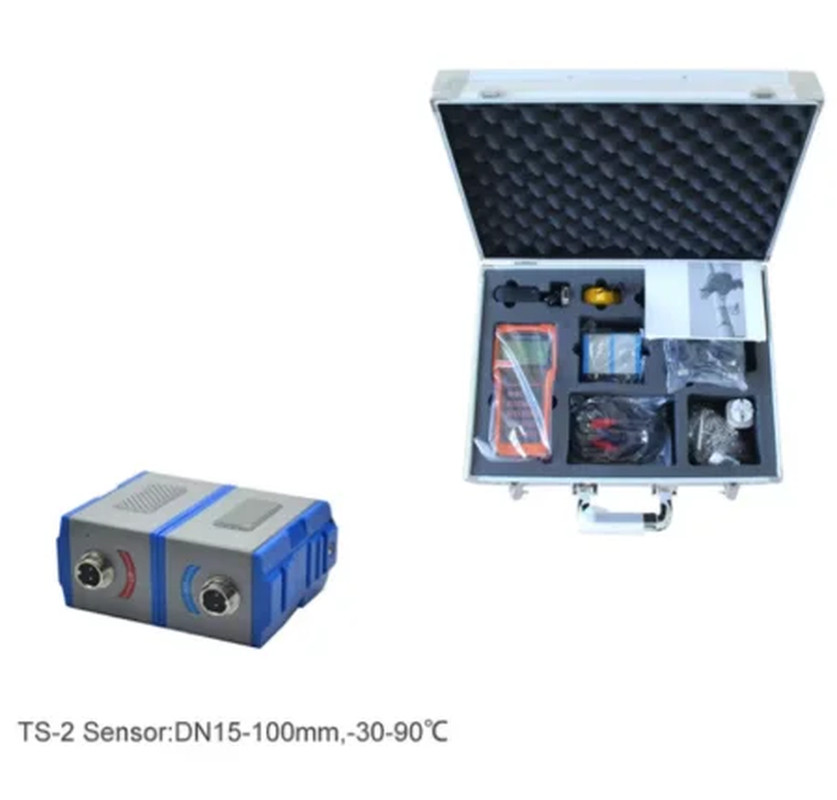 TUF-2000H Handheld Ultrasonic Flow Meter Clamp-On Portable DN25-DN6000