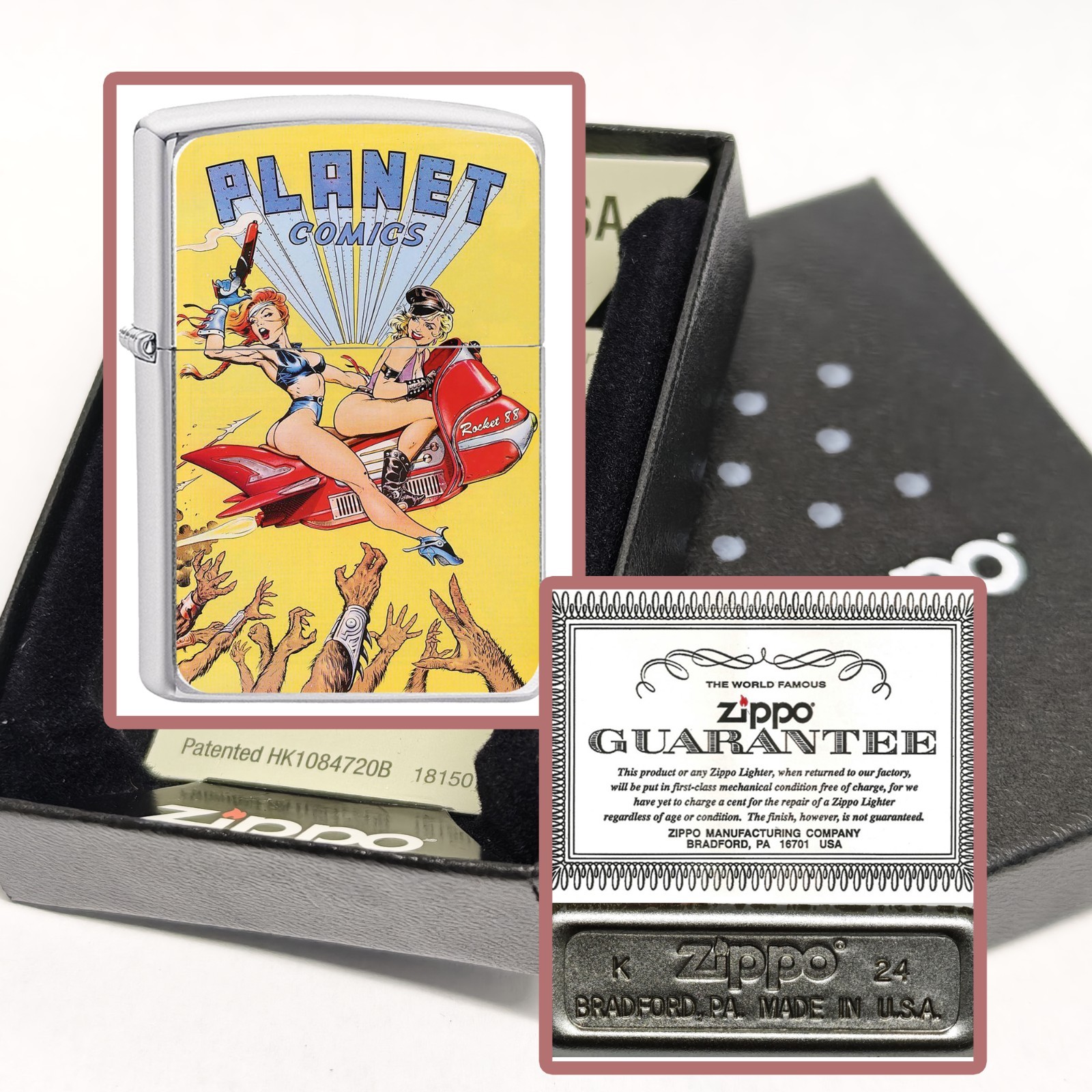 ZIPPO Planet Comics Anime Lighter: fine art graphic design
