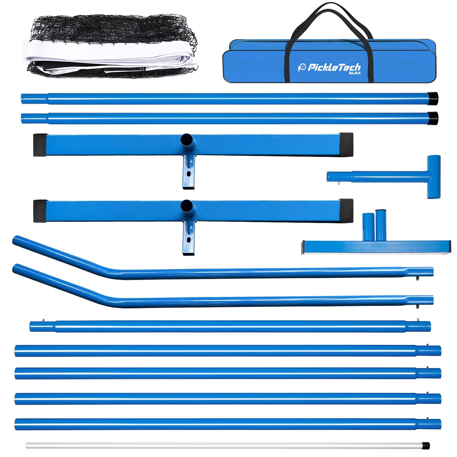 Pickletech 4.0 Slim Version Portable Pickleball Nets Outdoor Game 22 Ft