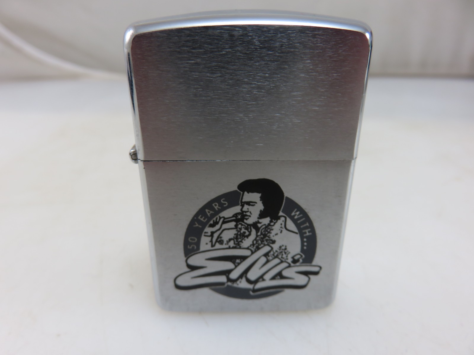 Zippo Lighter Elvis Presley 50 Years NEW OLD STOCK 1990
