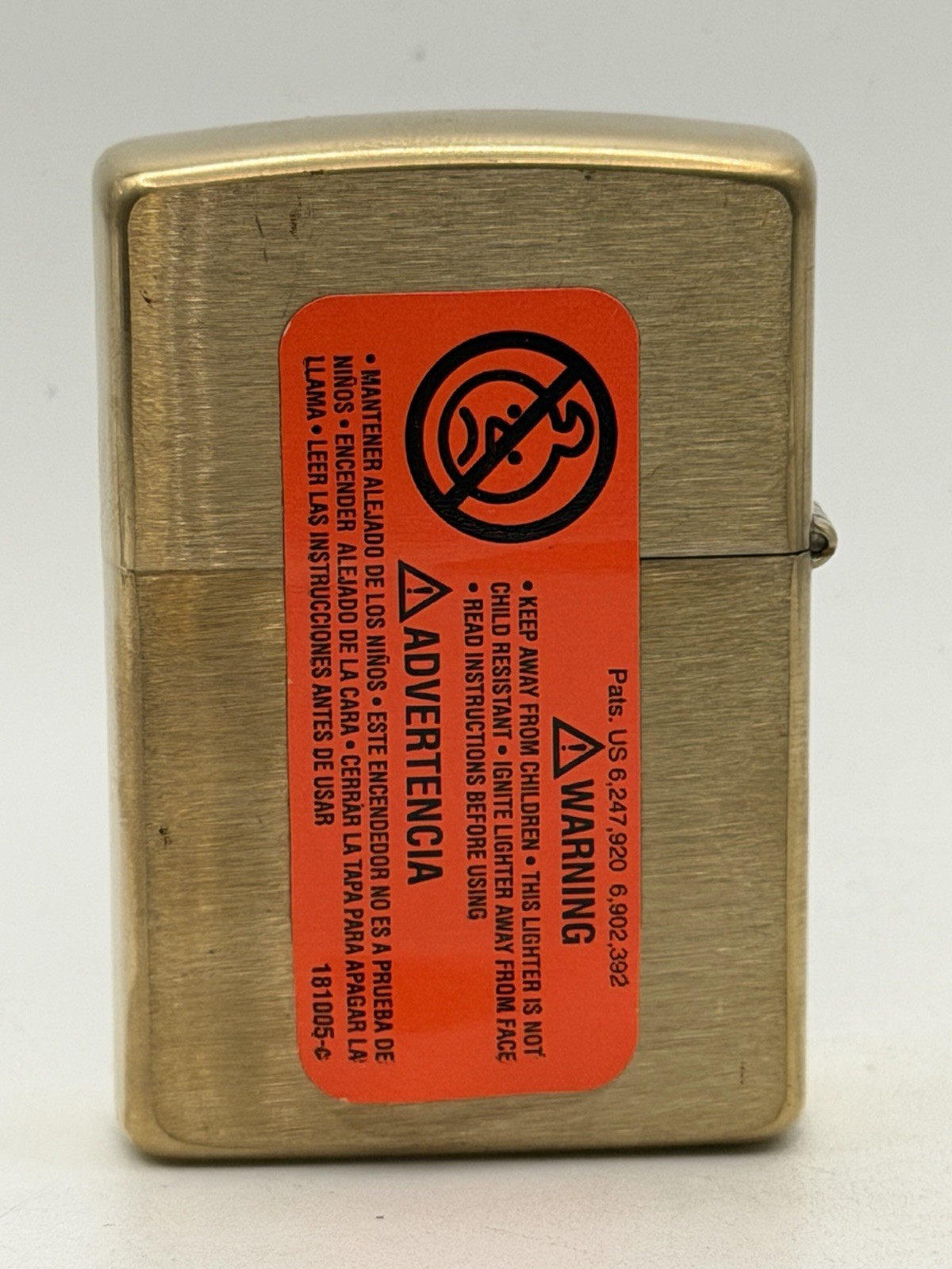 Rare 2016 John Wayne The Duke True Hero Brass Zippo NEW Bradford Exchange