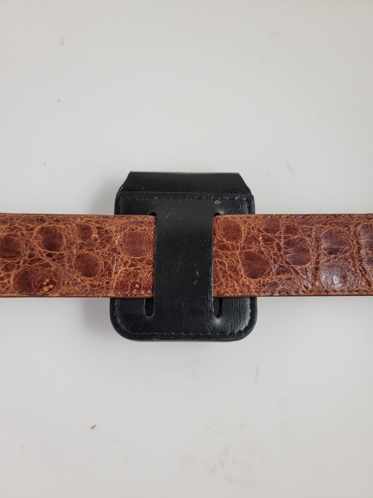 Reticulated PYTHON ZIPPO leather lighter case Pouch holder New Genuine Handmade