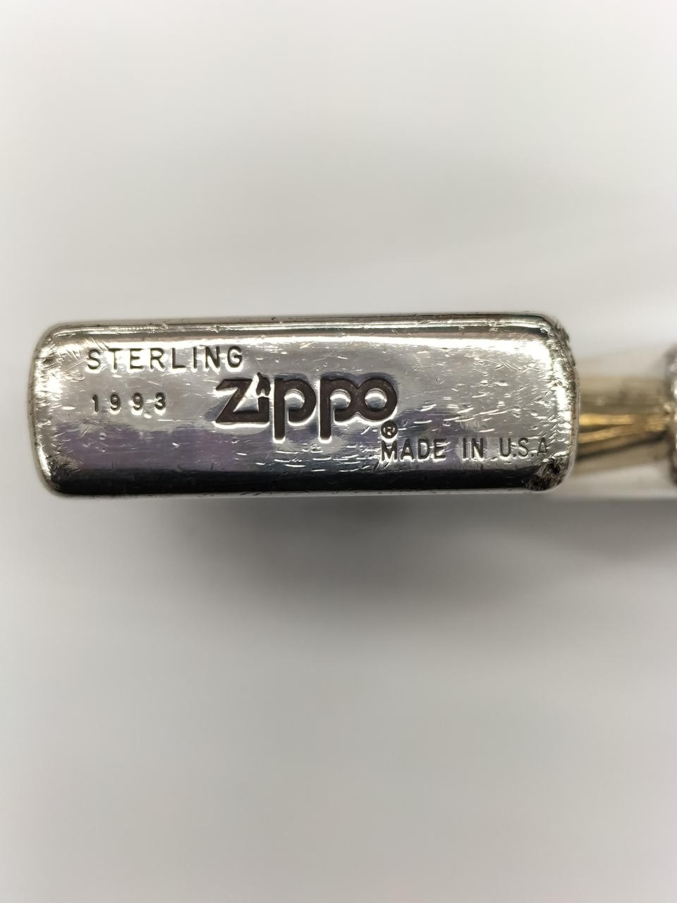 Zippo Sterling Silver Oil Lighter