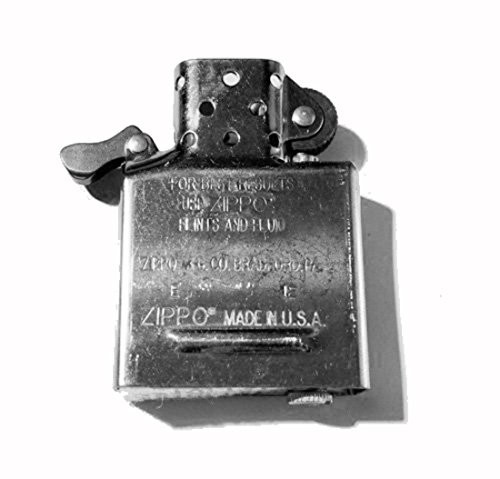 Silver Chrome Zippo Lighter Insert – Inside Guts Only, No Case, Replacement Part