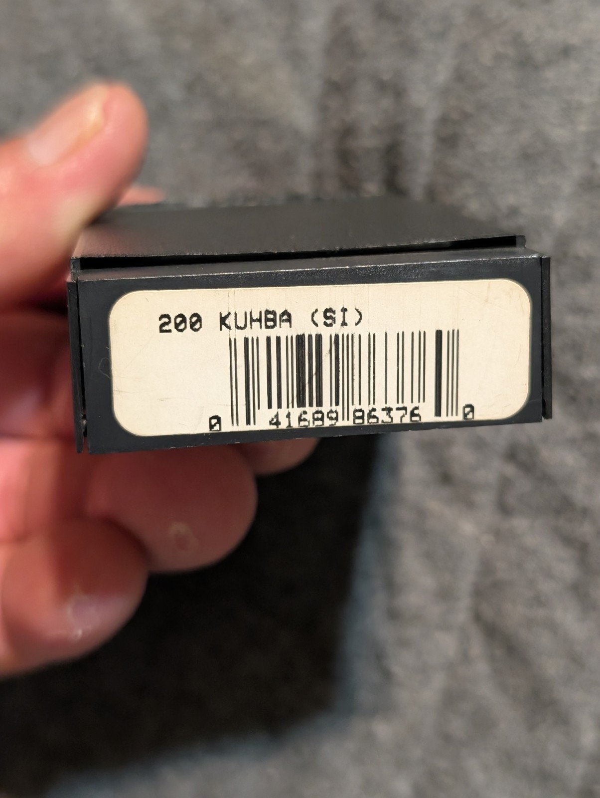 1998 # 200 KUHBA UNFIRED Zippo Lighter In Box