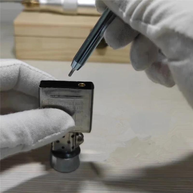 Stainless Steel Lighter Repair Tool Kit 7-in-1 Install Punch Base Set for Zippo