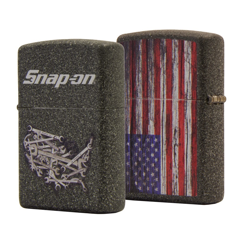 *NEW* Snap-On Tools ZIPPO Lighter „AMERICA“ FLAG Collectible ZIPPO 2025 NIB!