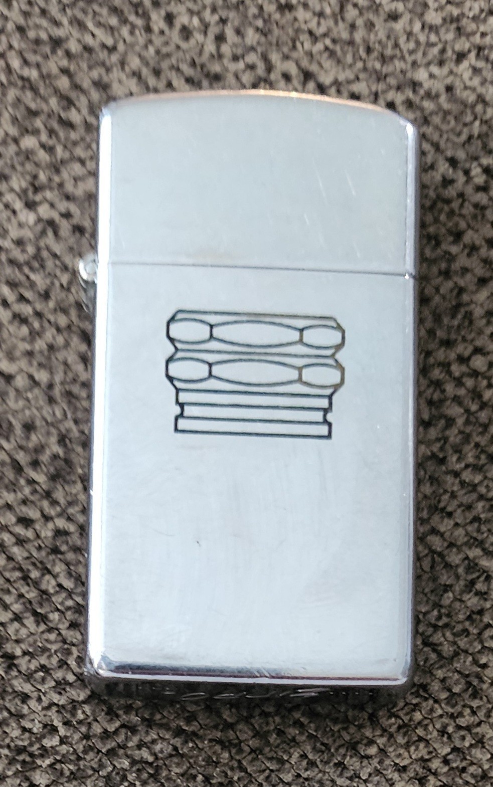 1958 Indianapolis 500 Zippo Slim Lighter