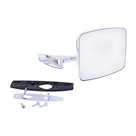 C738710 Left-Hand Side Exterior Side Mirror for Chevy/GMC Trucks, Die-Cast &