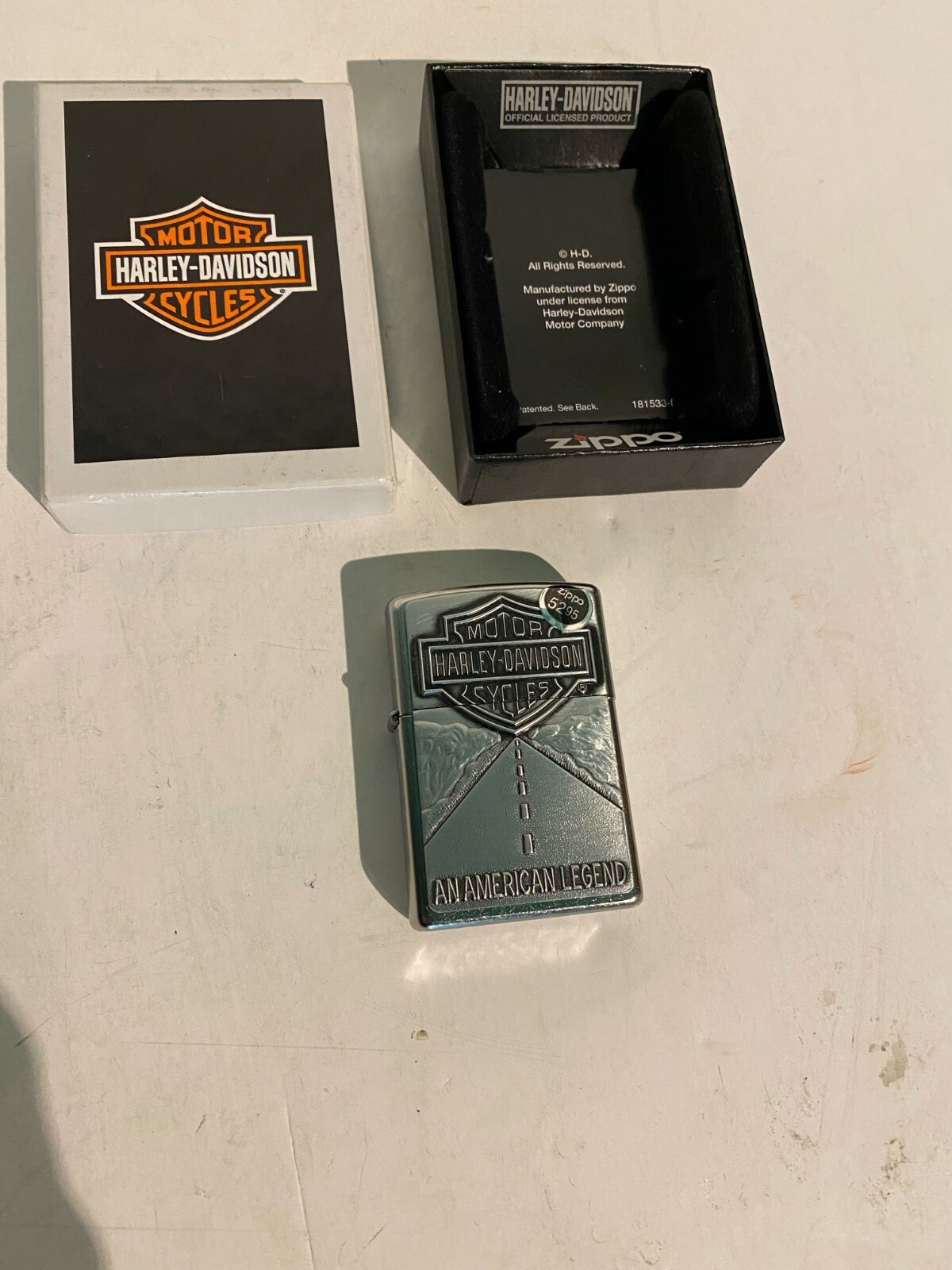 NEW ZIPPO HARLEY DAVIDSON AMERICAN LEGEND LIGHTER