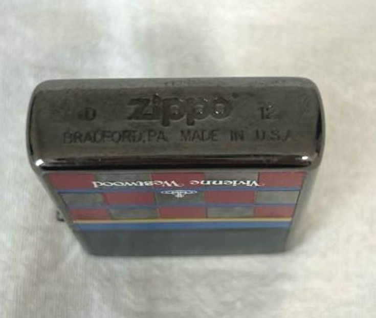 Vivienne Westwood Zippo Oil Lighter Orb Logo Star Black No Box Spark Tested