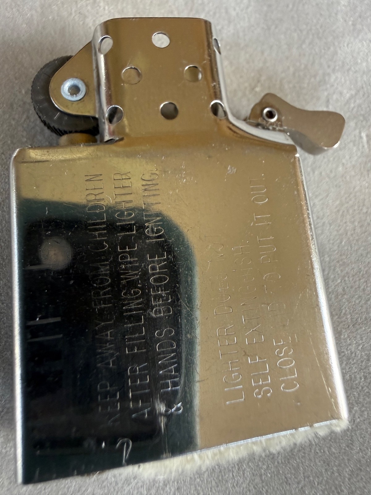 New, never fired 1997 Zippo Lighter Real or Repro/PLPG The Collectors Choice