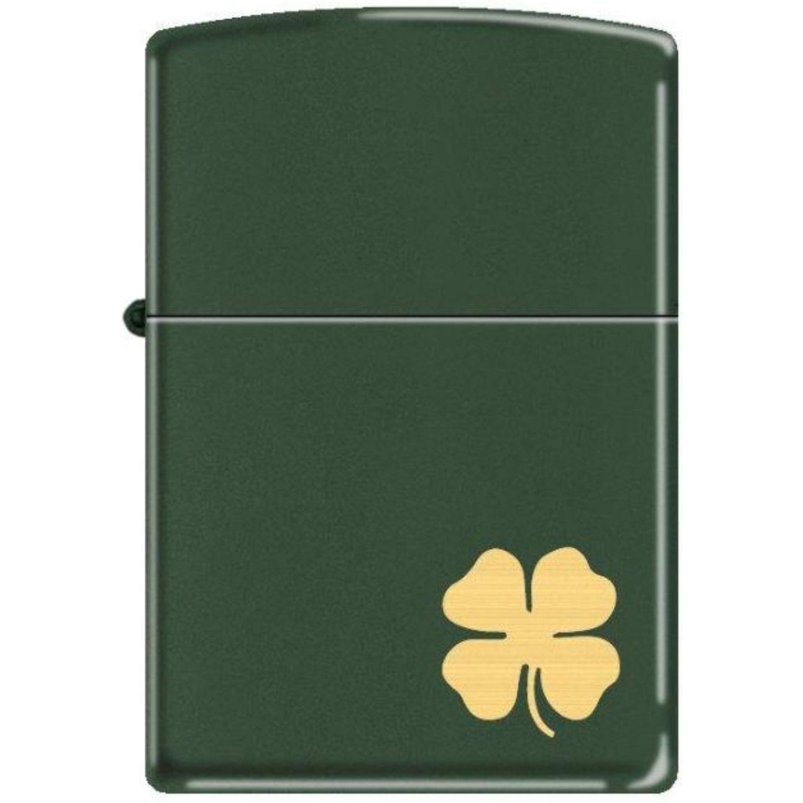 Zippo 221 Green Matte Clover Wind Proof Lighter