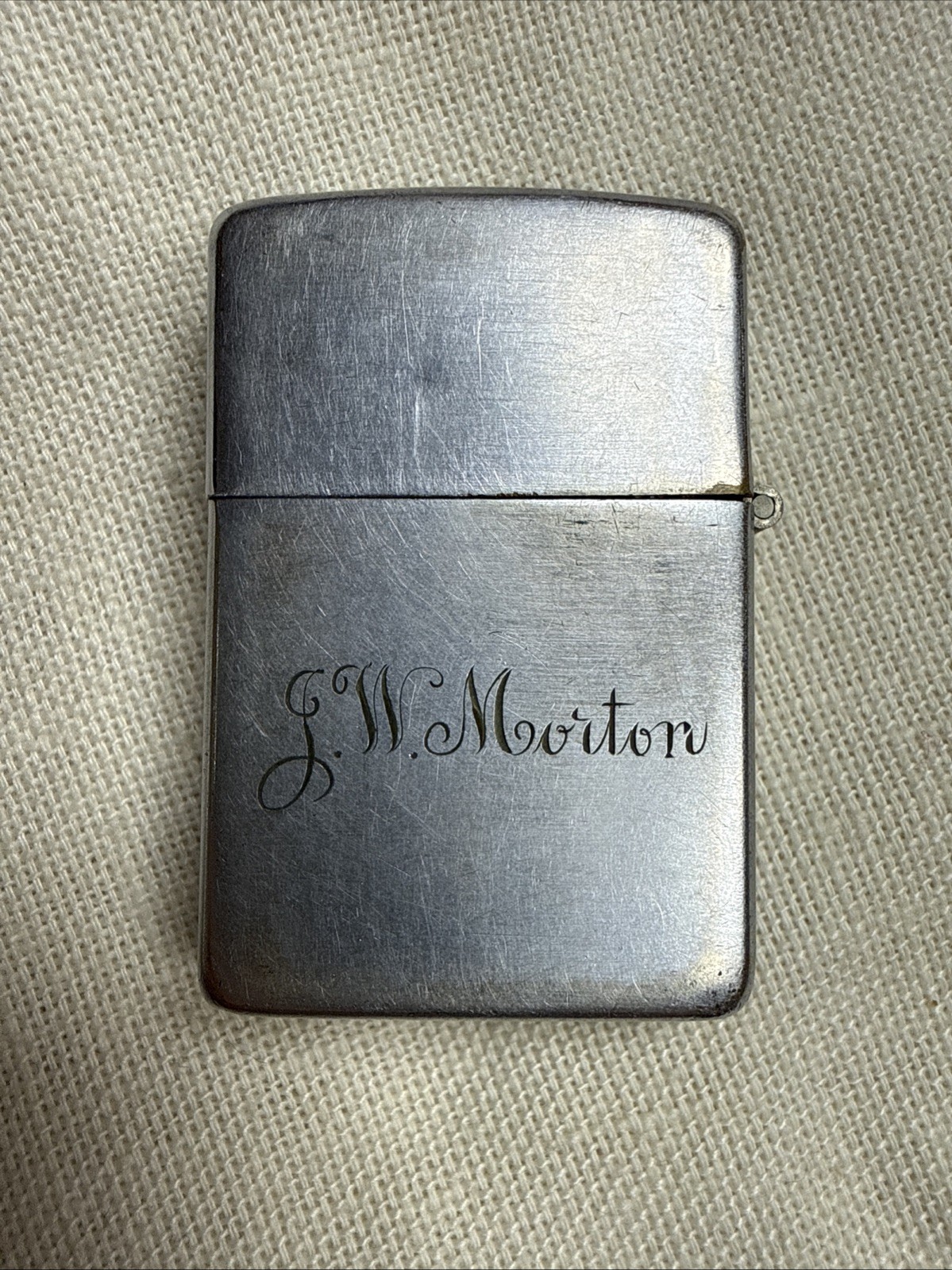 1950s Zippo GM Diesel Engine United Tool Co General Motors JW Morton Signature