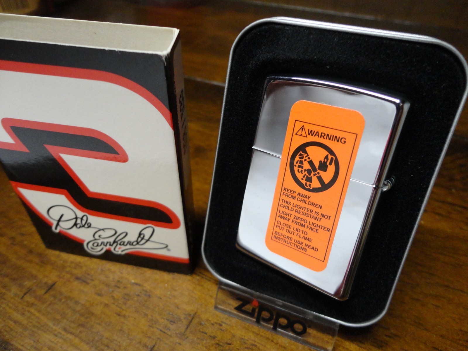 DALE EARNHARDT QUICKSILVER #3 8/533 LIMITED ED. ZIPPO LIGHTER MINT IN BOX 2005