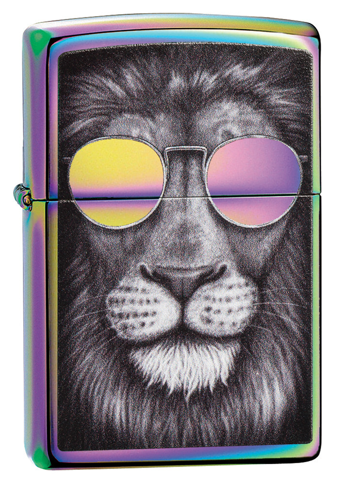 Lion in Sunglasses Spectrum Windproof Lighter, 151-064090