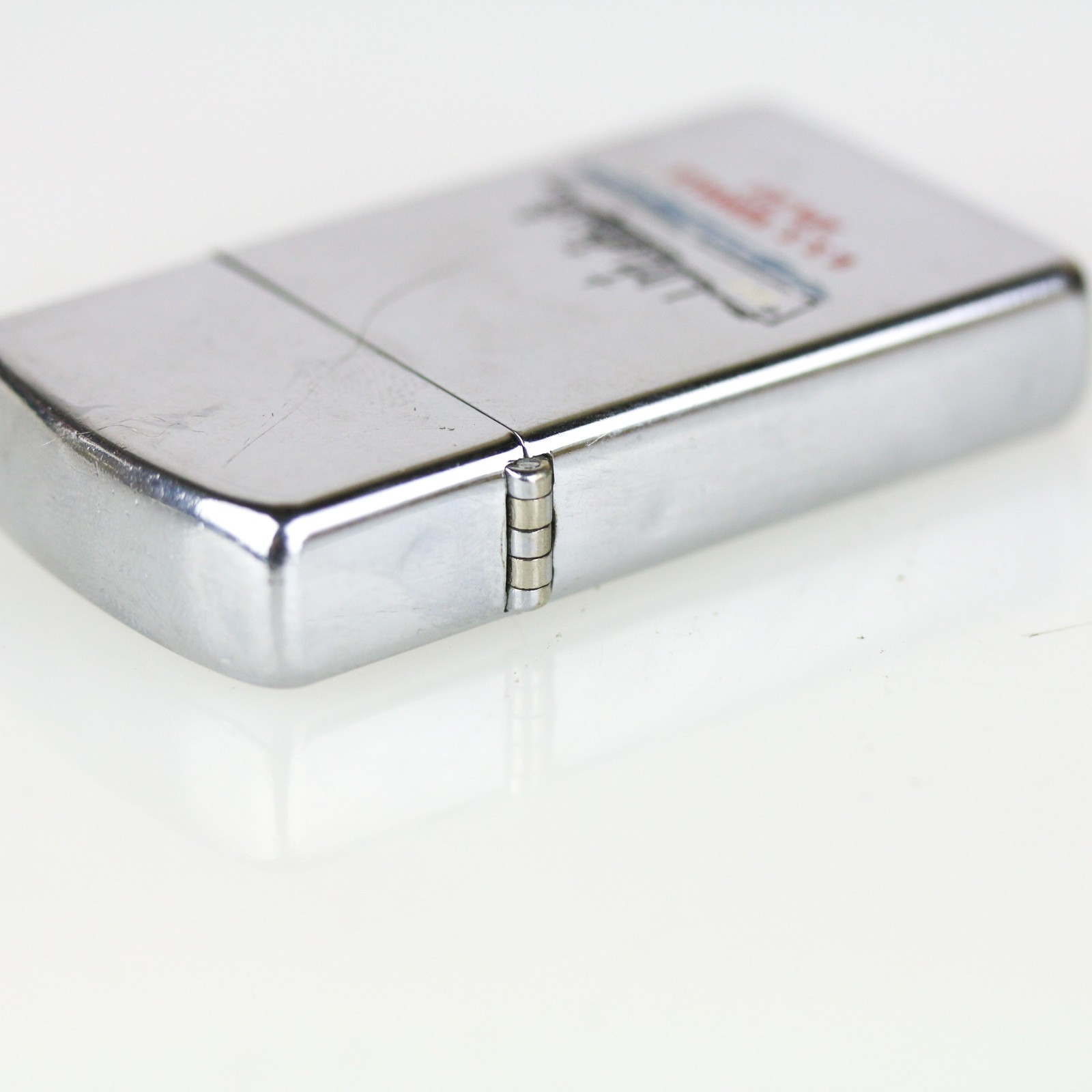 Vintage 1960’s Vietnam US Navy USS Renville APA 227 Zippo Slim Lighter