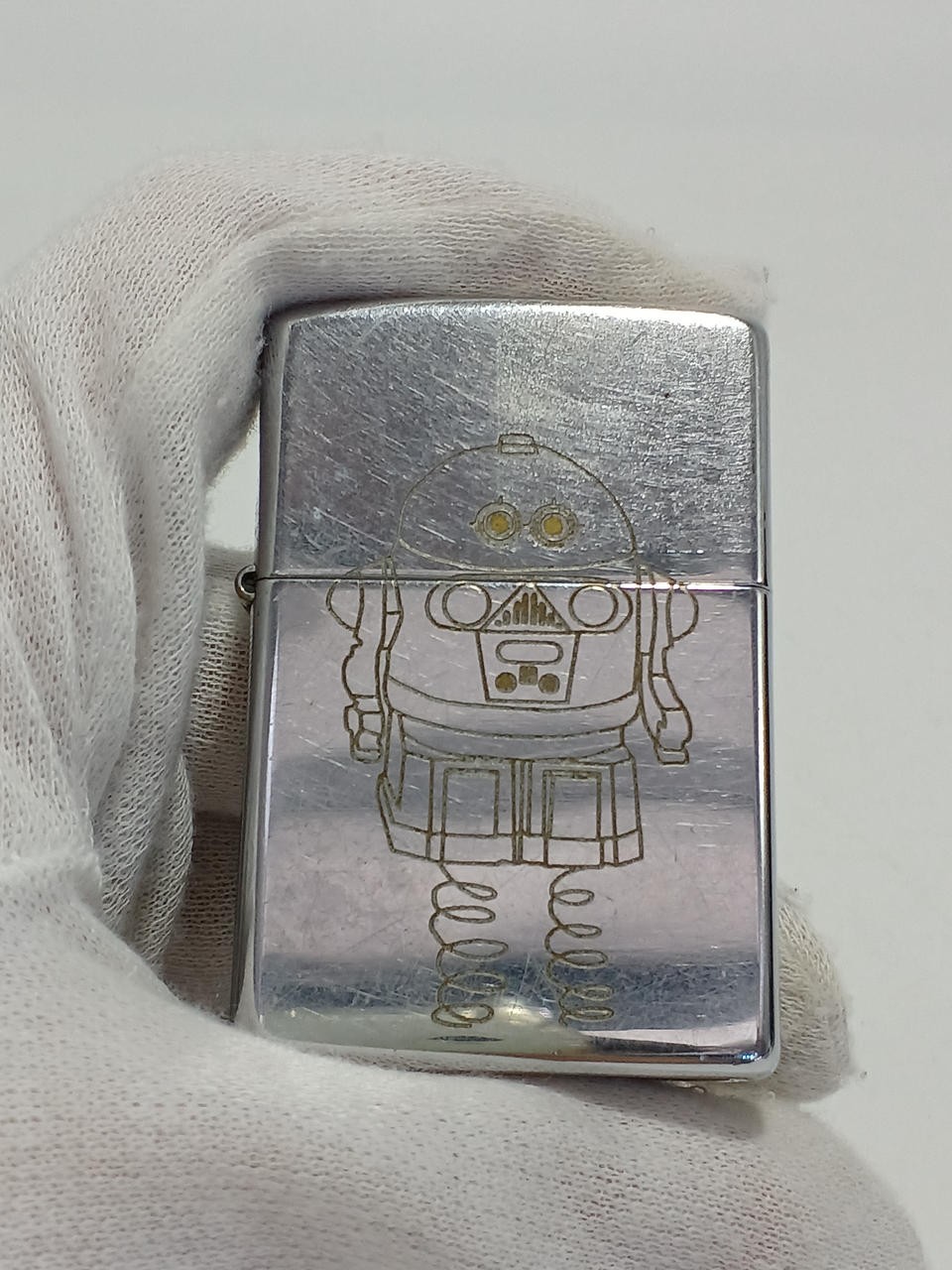 Zippo Silver Oil Lighter