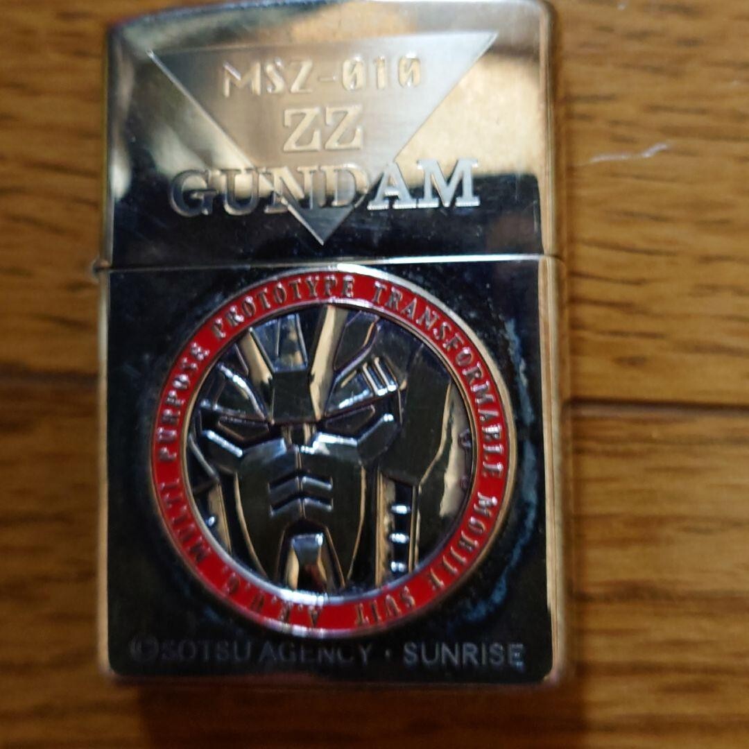New Zippo brand Gundam ZZ Accessories extremely rare lighter Japan 127