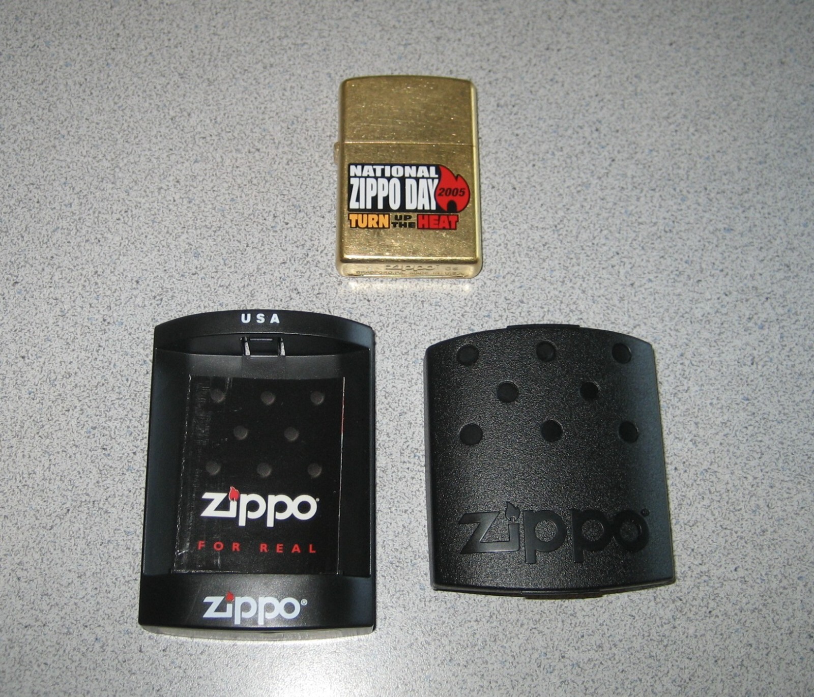 NATIONAL ZIPPO DAY LIMITED EDITION ZIPPO LIGHTER MINT IN BOX 2005