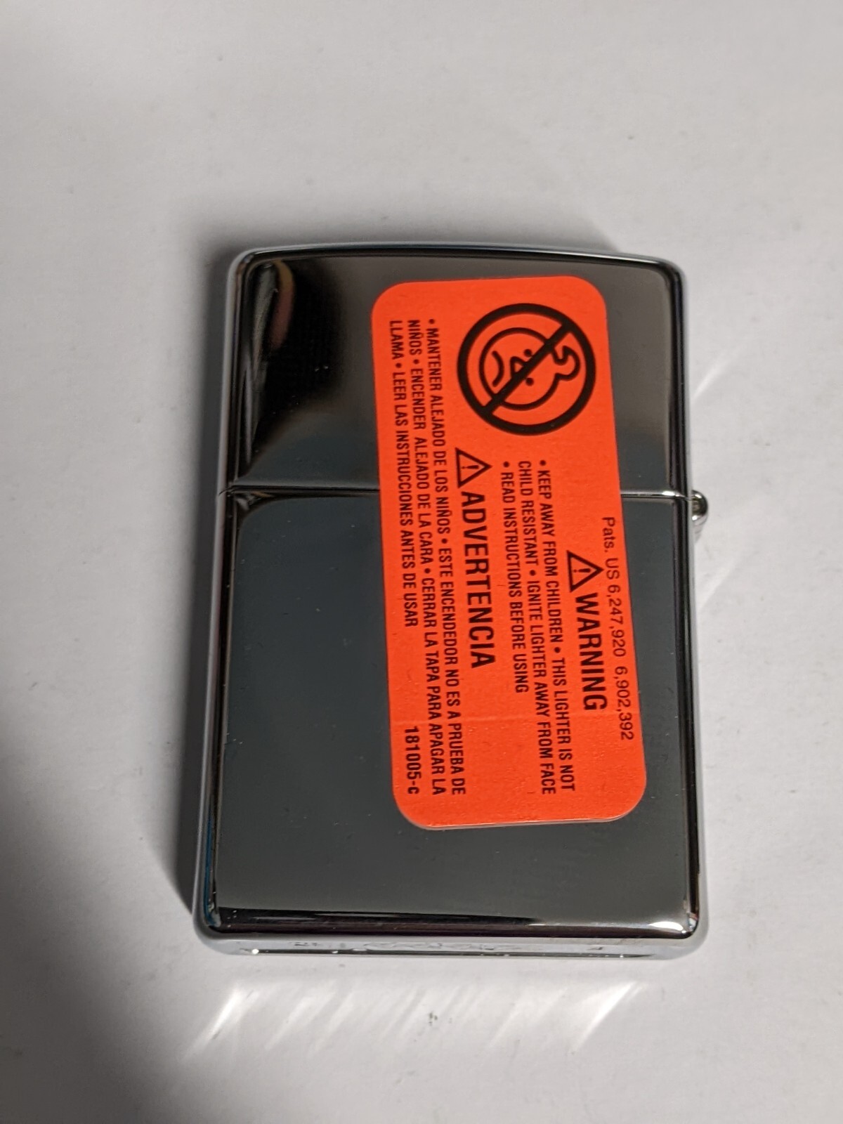 ZIPPO 2013 EAGLE FLAG PATRIOTIC POLISHED CHROME LIGHTER SEALED IN BOX B348