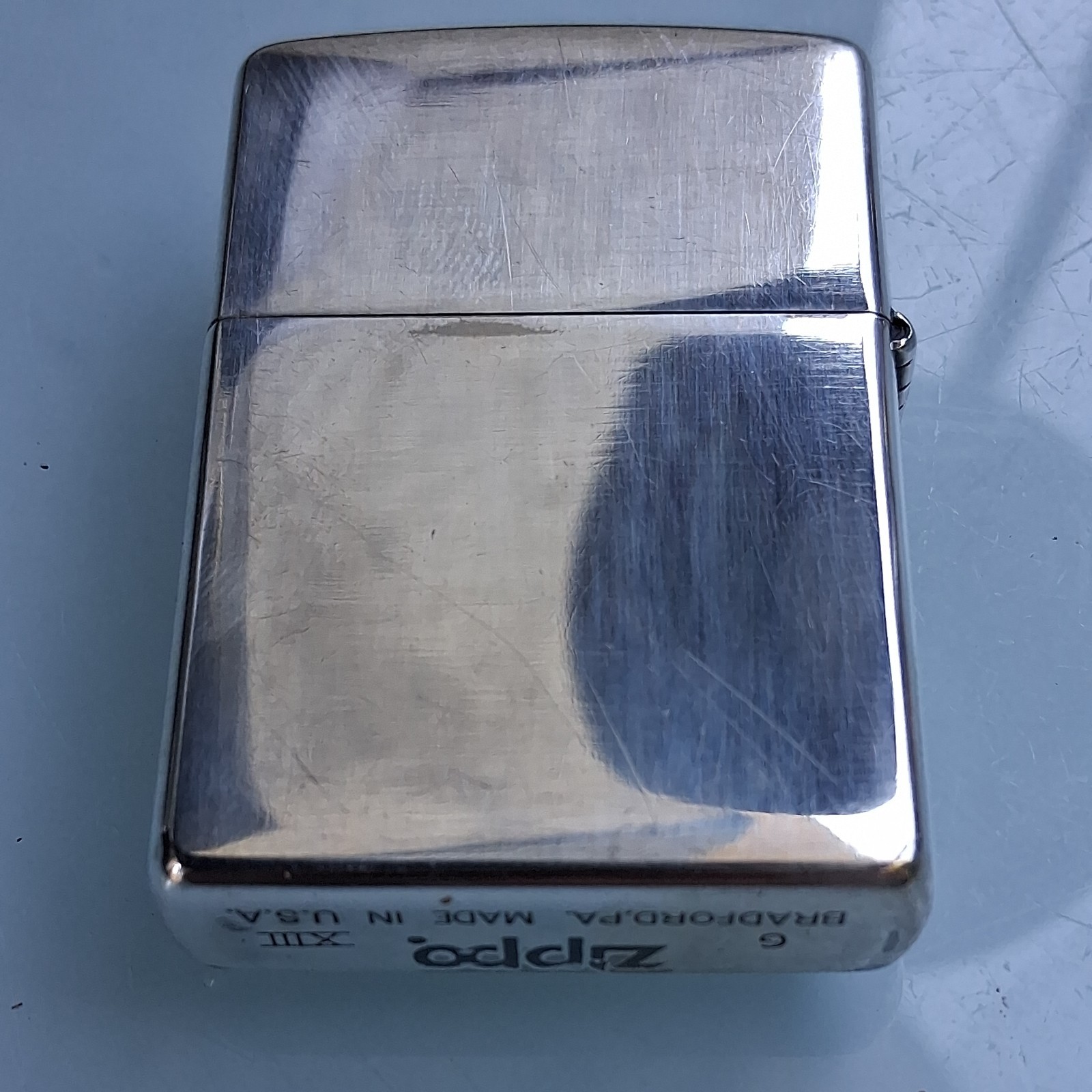 Scarce Suntory Boss Coffee SIlver Plate Zippo Lighter 1997