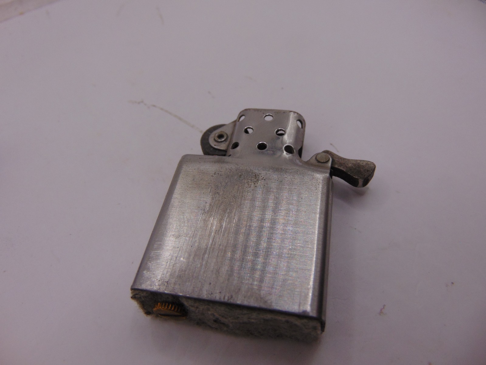 Vintage Zippo Lighter Deitz Advertising 1969 rare Used