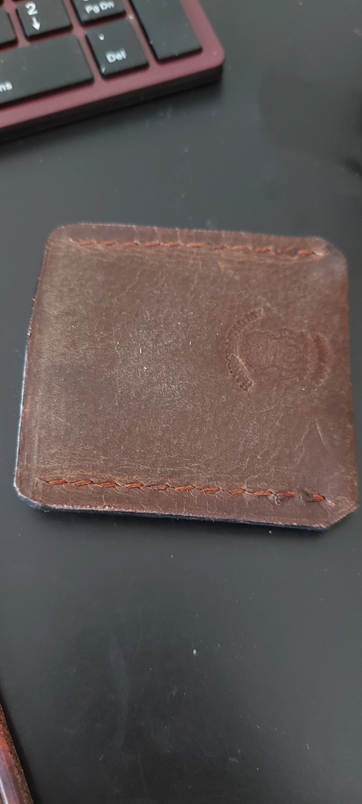 Leather pocket slip for your zippo lighter handmade in USA