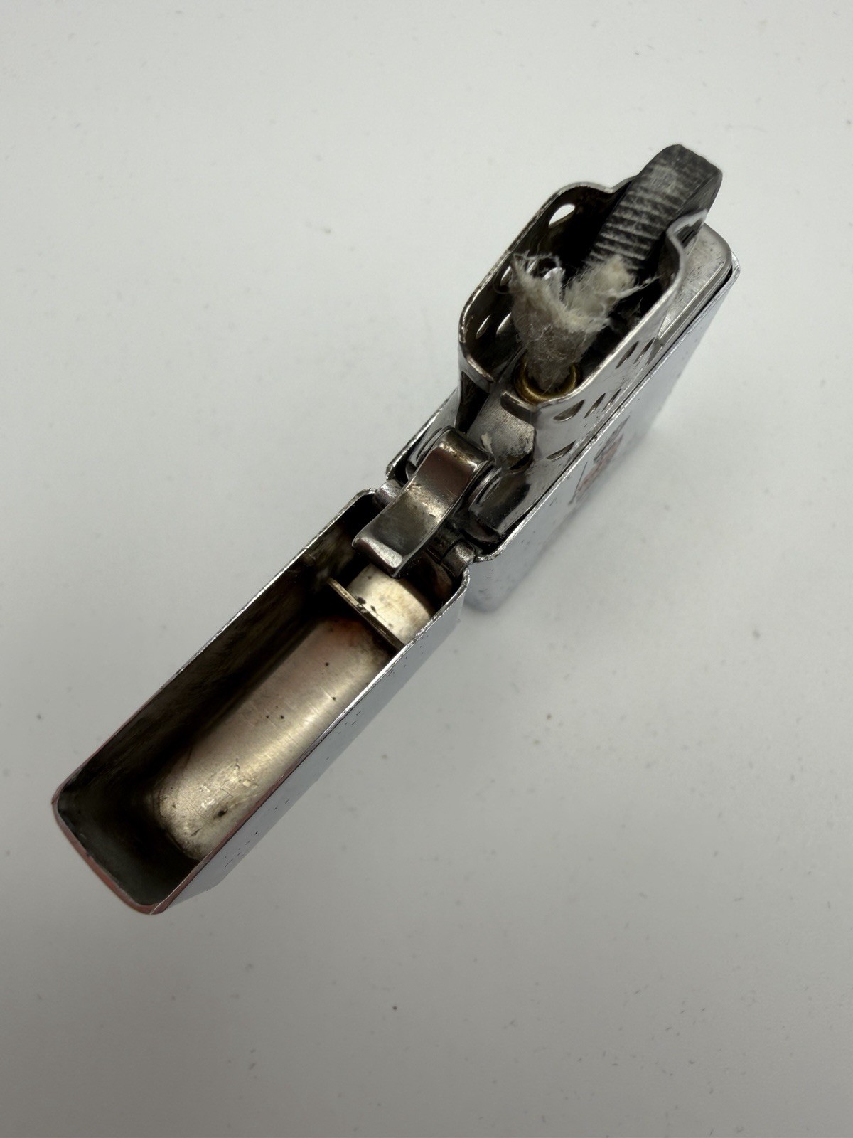 Vintage 1968 Windsor Canadian HP Chrome Slim Zippo Lighter New ***READ
