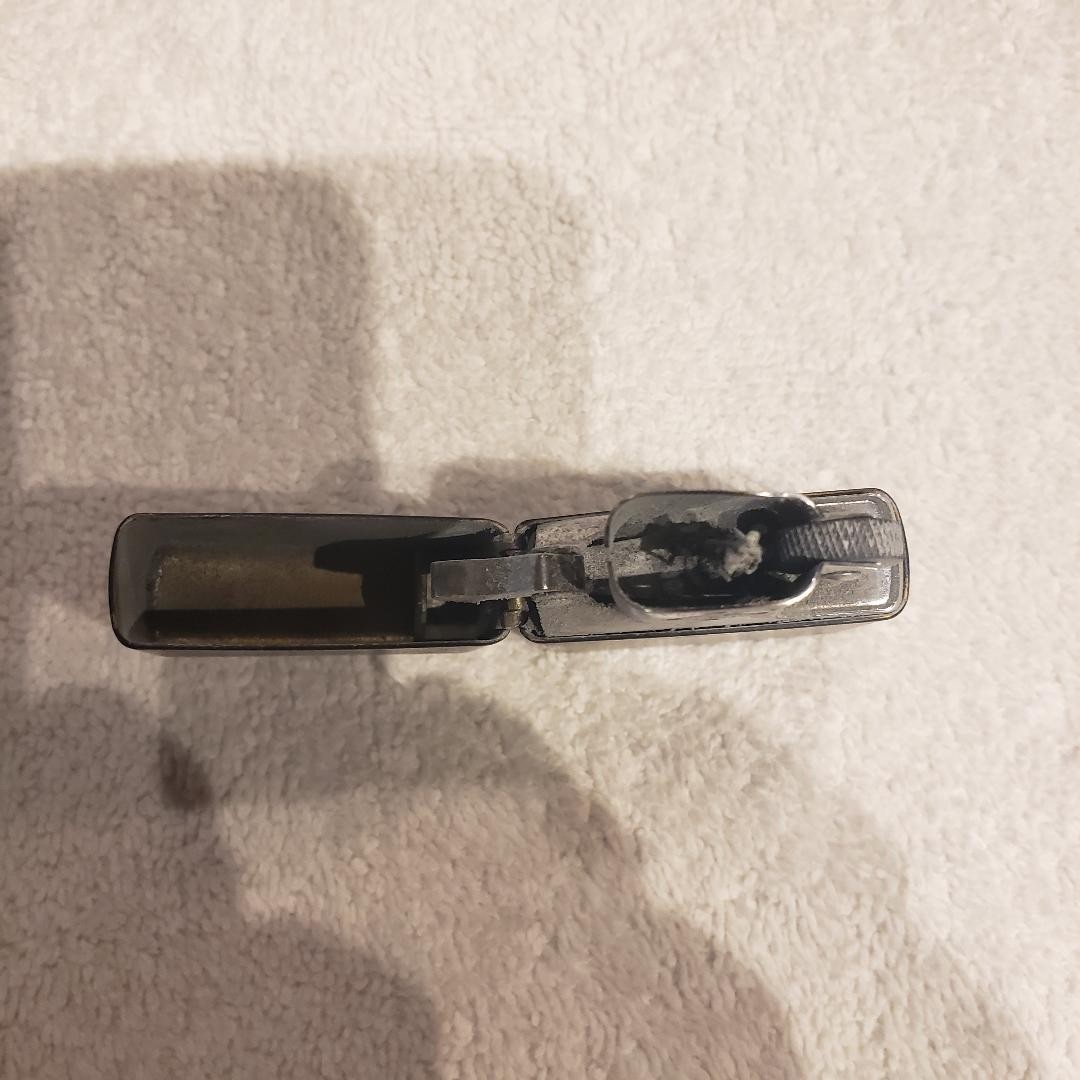 ZIPPO CLASSIC MATTE BLACK LIGHTER BRADFORD PA MADE IN U.S.A.