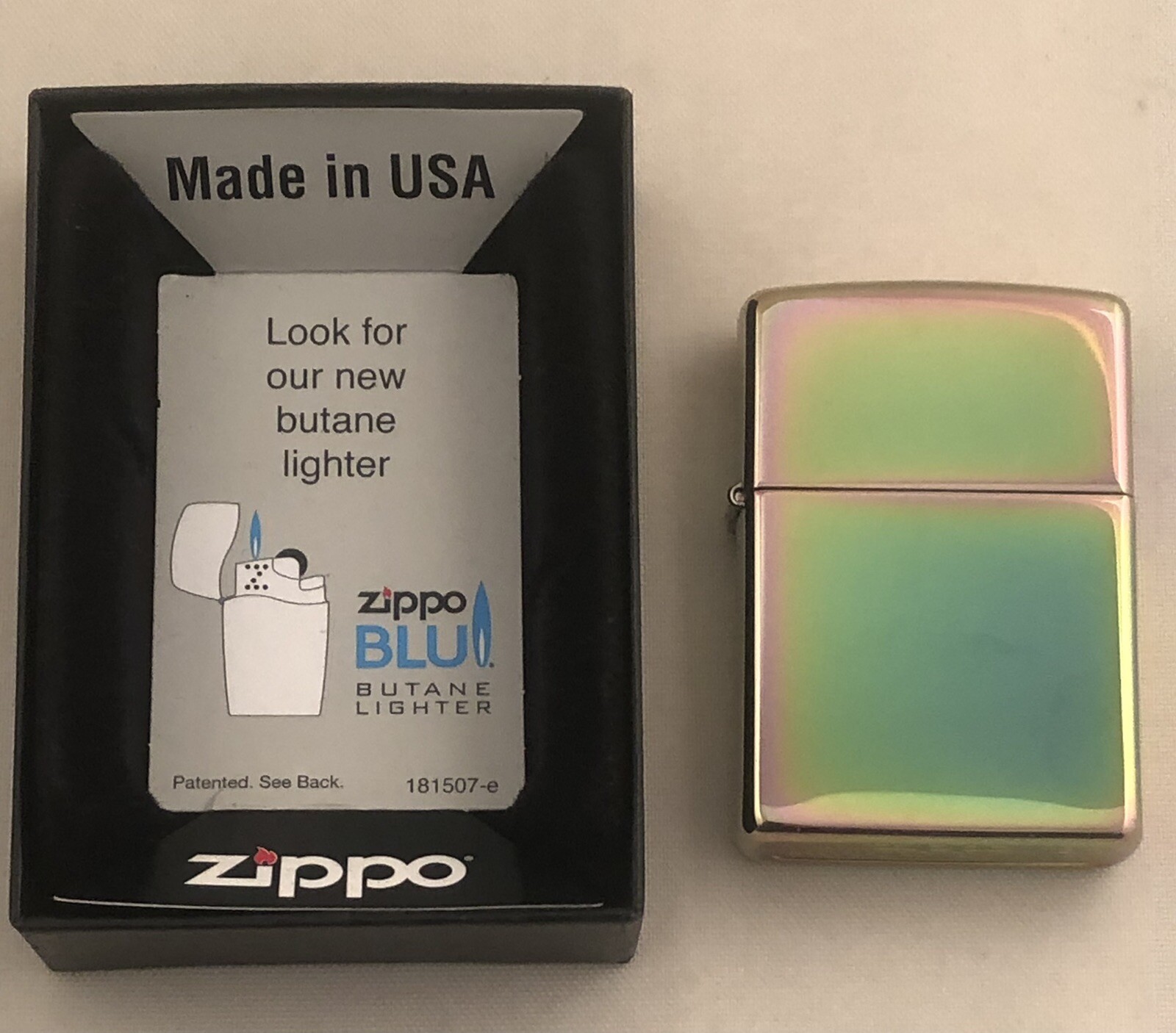 2012 Spectrum 151 Zippo Windproof Cigarette Lighter Brand New in Box NIB NOS