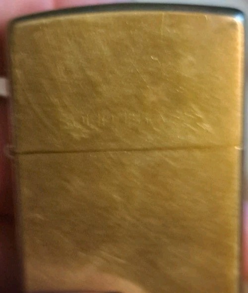 1995 Solid Brass Zippo Pipe Lighter Bradford PA Made In U.S.A.