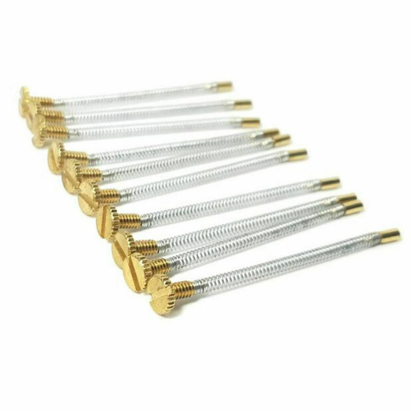 10Pcs Lighter Replacement Repair Kit Flints Screw Spring & Base Plate Lighter