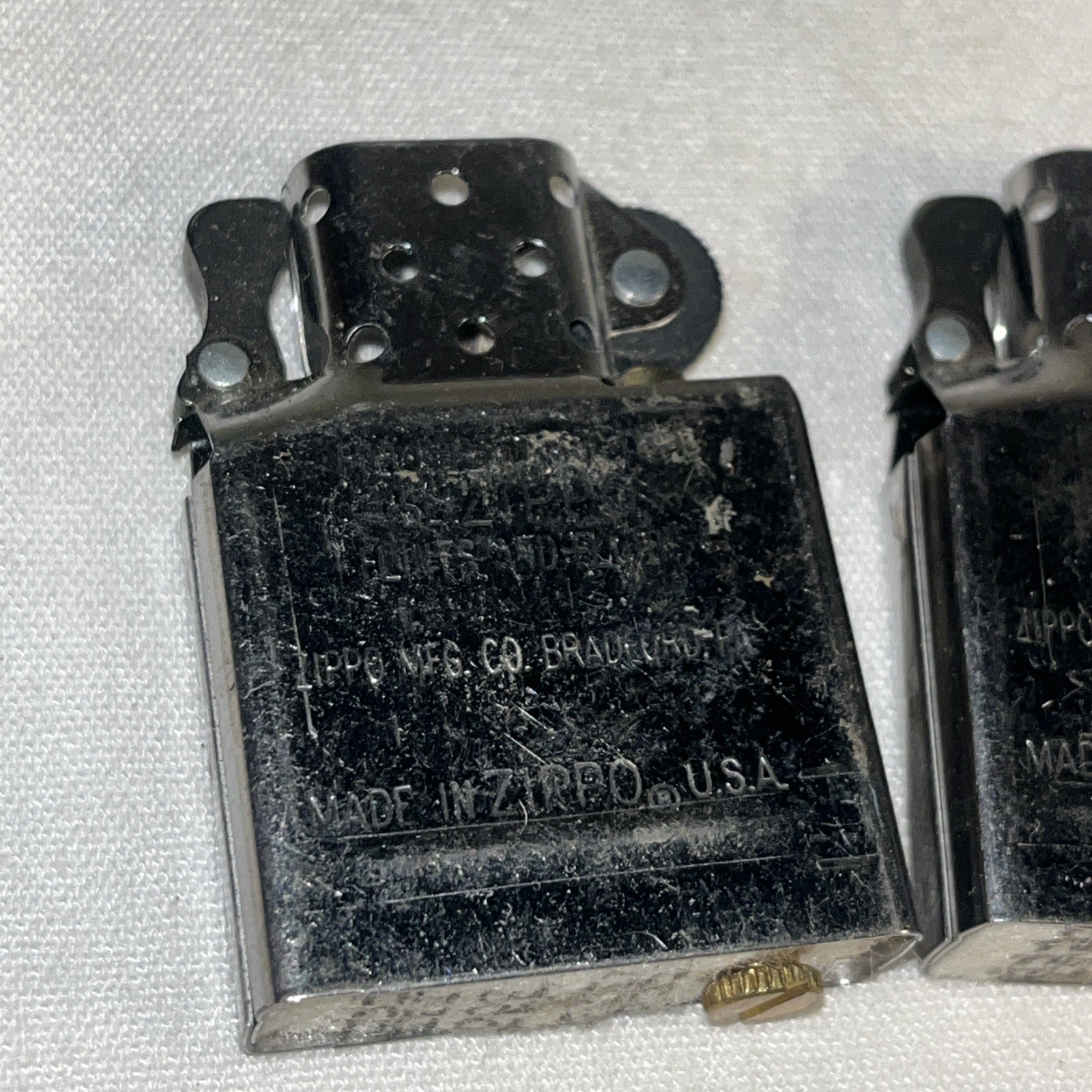 3x STANDARD GENUINE ZIPPO INSERT 1 10 Unused