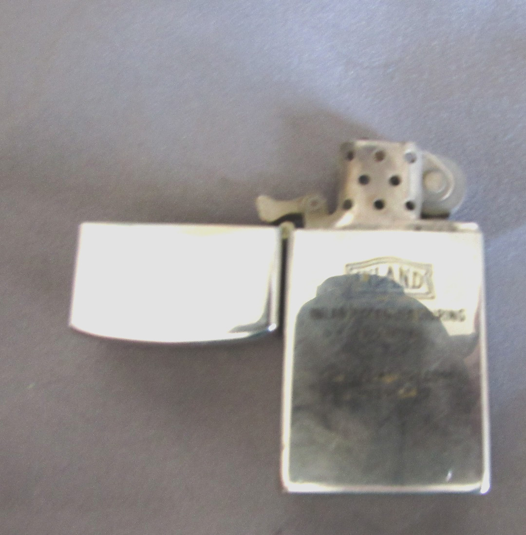 Vintage Zippo Inland Manufacturing Division General Motors Dayton OH Used