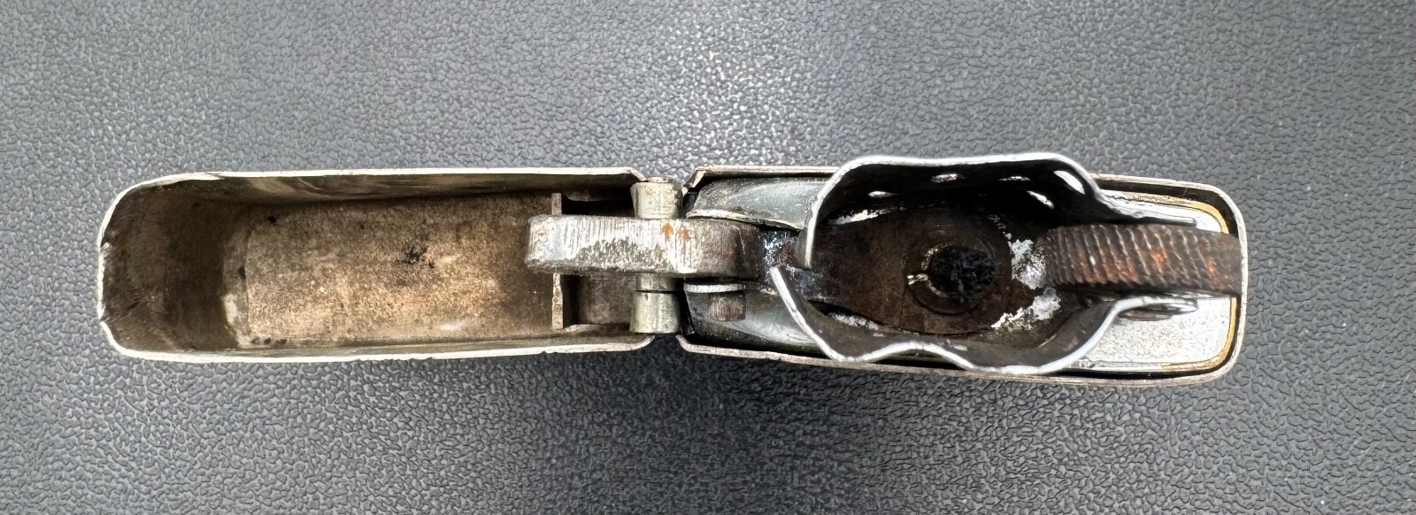 1953 Korea Airmen Open Mess 75th Air Depot Wing Sterling Silver Lighter Case