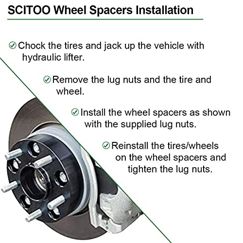 1.5″ Wheel Spacers 8×6.5 2pcs – 8×6.5 -14×1.5-1.5inch-126.15mm Silver