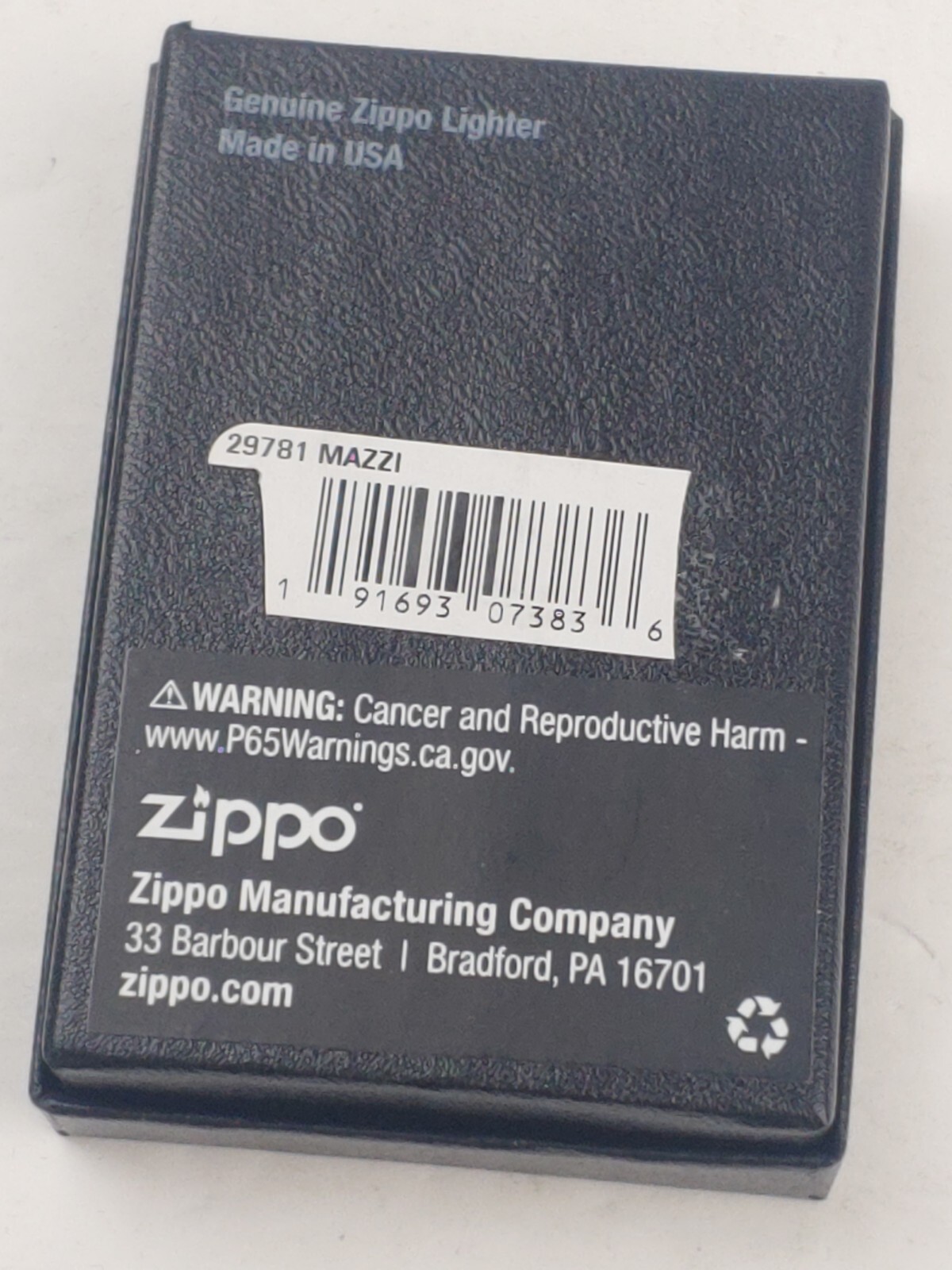 Zippo 29781 MAZZI PIRATE on Brushed BRASS Windproof Lighter – AUG (H) 2018